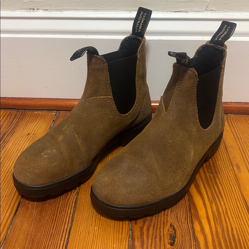 Womens Blundstone boots ORIGINALS #1911 in Tobacco Suede - Picture 4 of 11